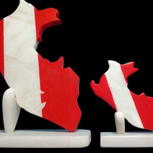 Cerámica Mapa del Perú